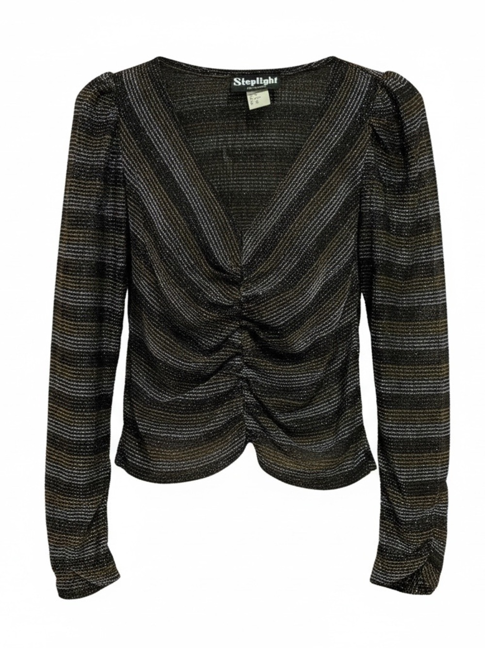 Spotlight vintage disco 70s metallic top